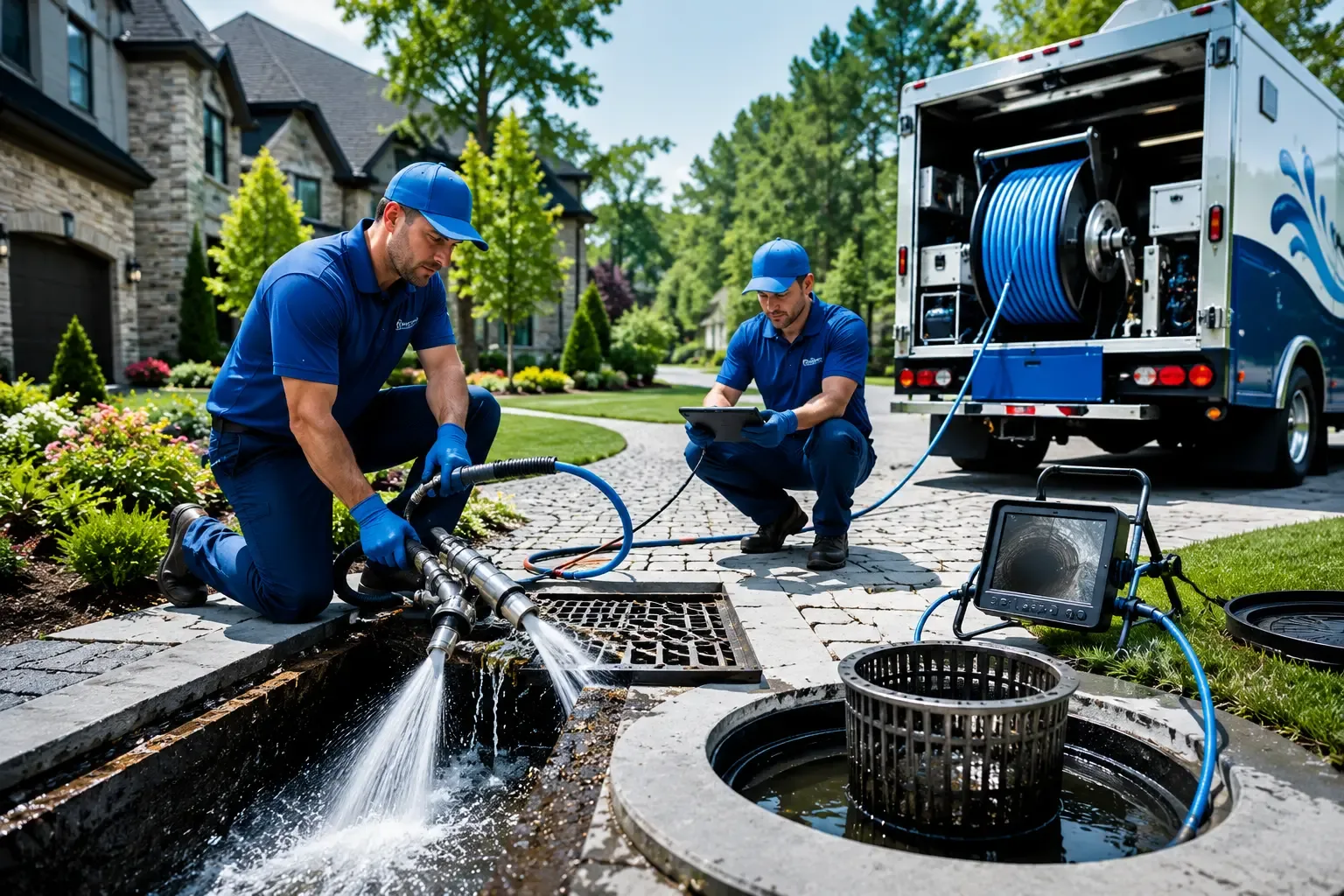 Local outdoor drain cleaning professionals in Kintnersville, PA