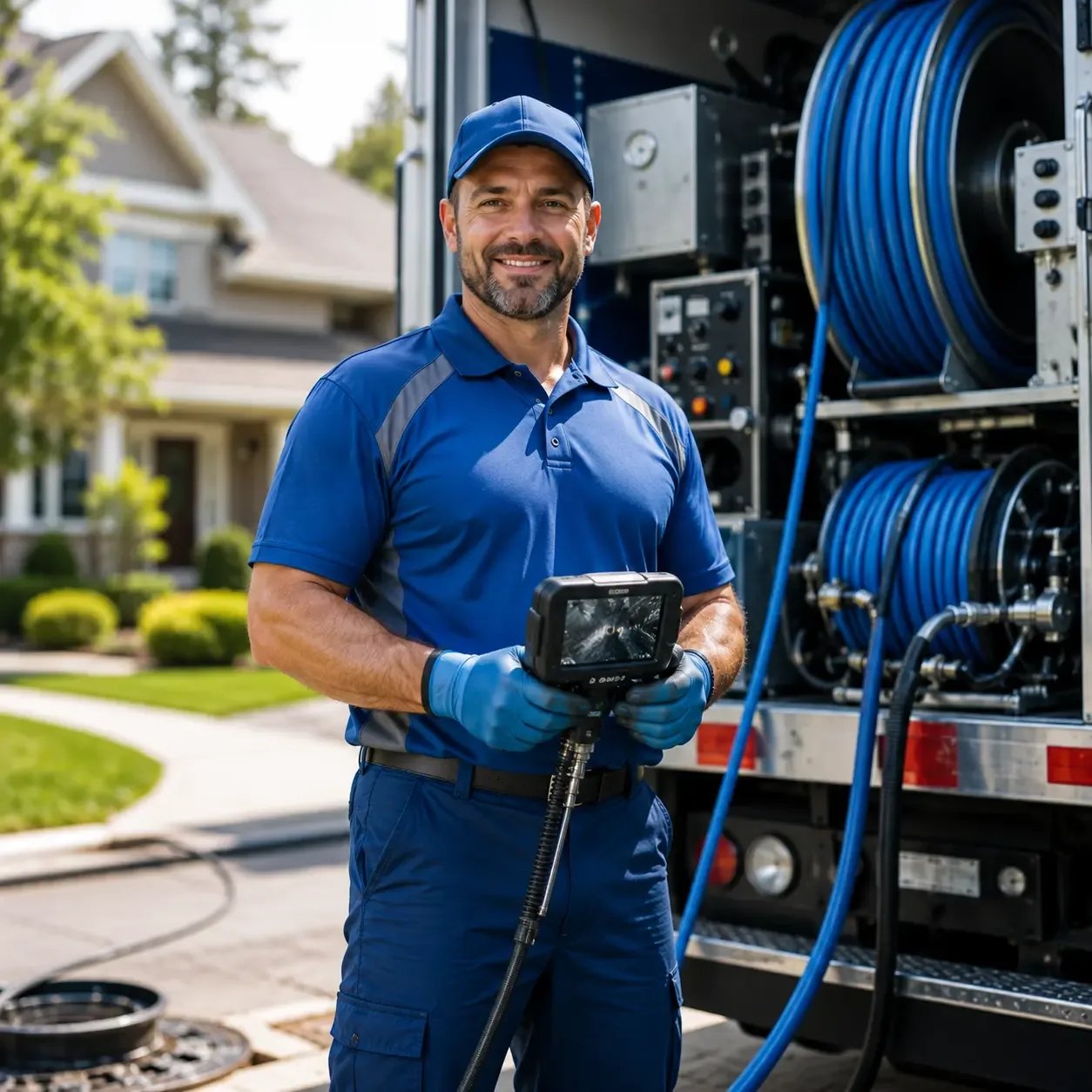 Local outdoor drain cleaning specialists in Kintnersville, PA